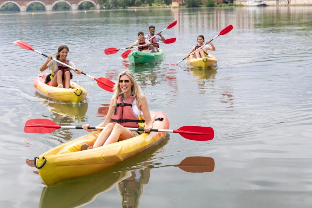 Family Kayaking Trip Away